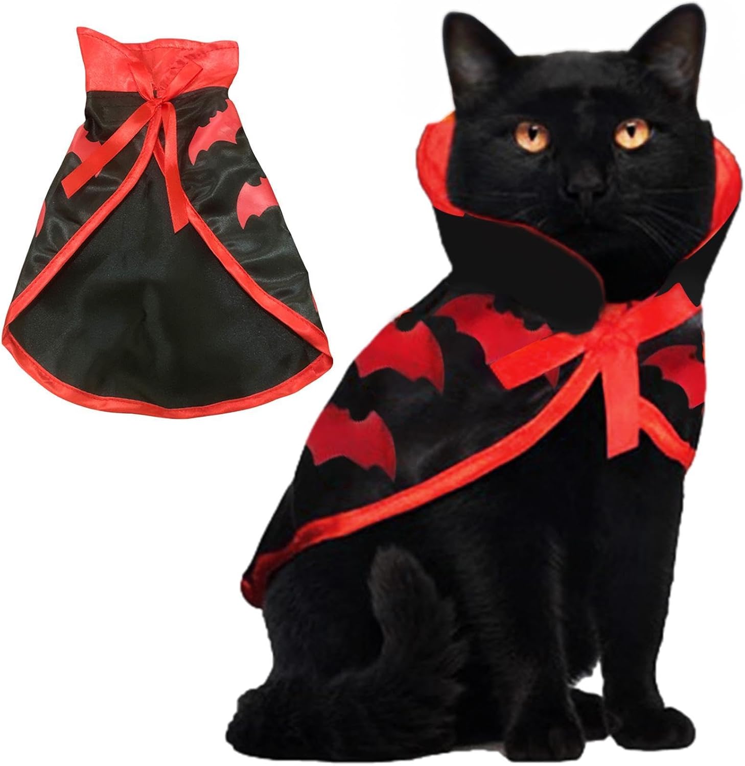 猫用コスチューム - ハロウィン猫コスチューム、猫用ペット ..., 画像サイズ:1458x1500