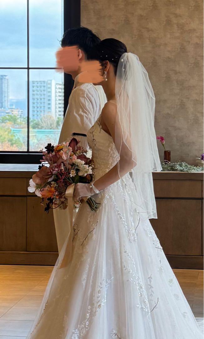 ウェディングベール&グローブセット 値下げしました！結婚式 - 家電