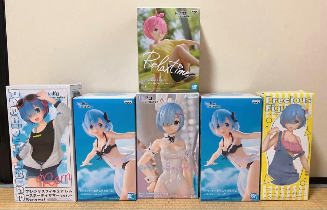 リゼロ レム ラム フィギュア 11体まとめ売り - メルカリ