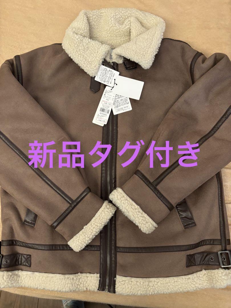 美品】ZARA trf フェイクムートン⇔ボア リバーシブルコート サイズ M｜レディース