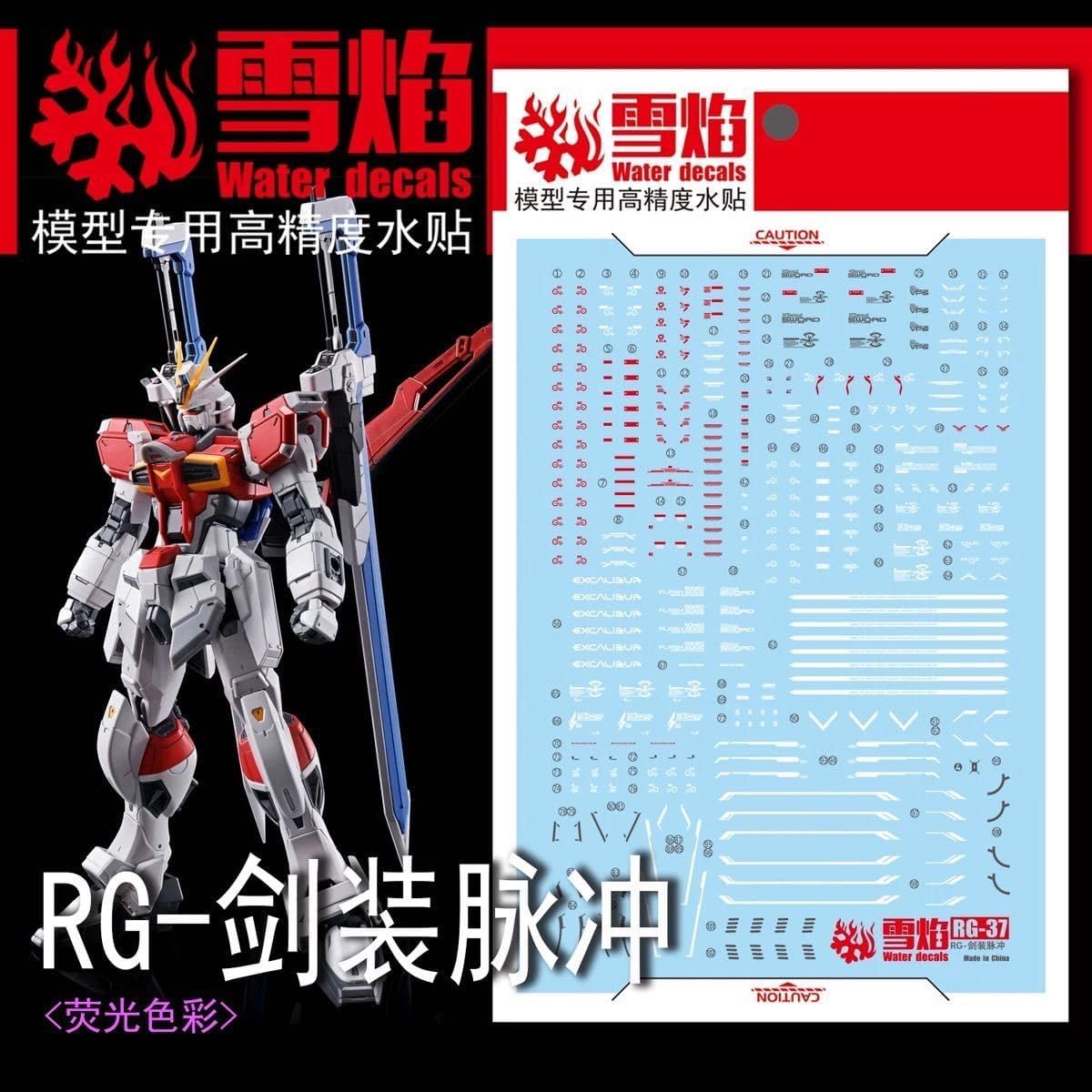 RG 詳しい 1/144 ジオング用水転写式デカール