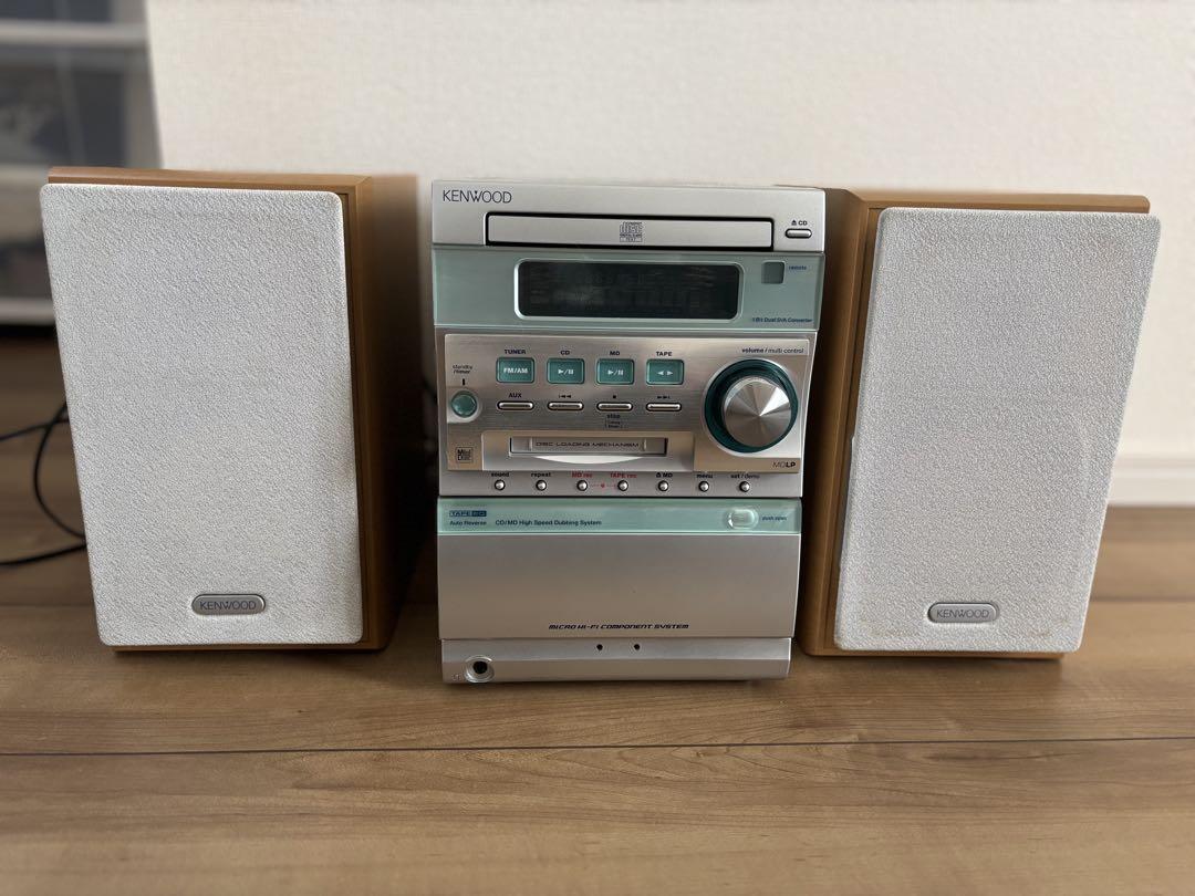 Amazon | KENWOOD ケンウッド JVC SJ-3MD-L ブルー マイクロハイファイコンポーネントシステム （CD/MD/カセットコンポ ）（本体RXD-SJ3MDとスピーカーLS-SJ3-Lのセット） | JVCケンウッド | ミニコンポ・セットコンポ