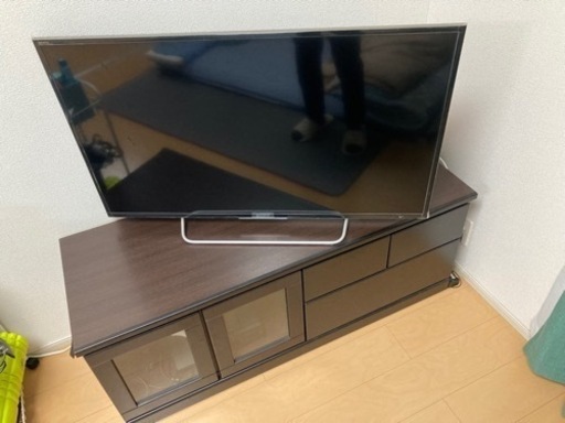 テレビ、テレビ台、レコーダーセット