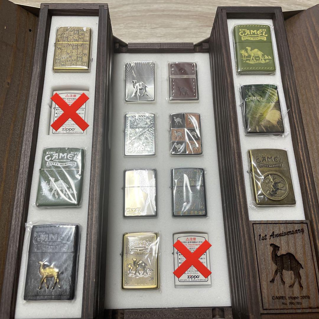 超希少CAMELジッポ zippo メンソール1周年記念コンプリートボックス