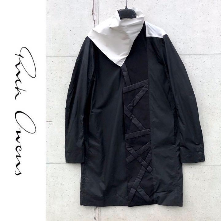 Rick Owens リックオウエンス コート 50 バイカラーコート