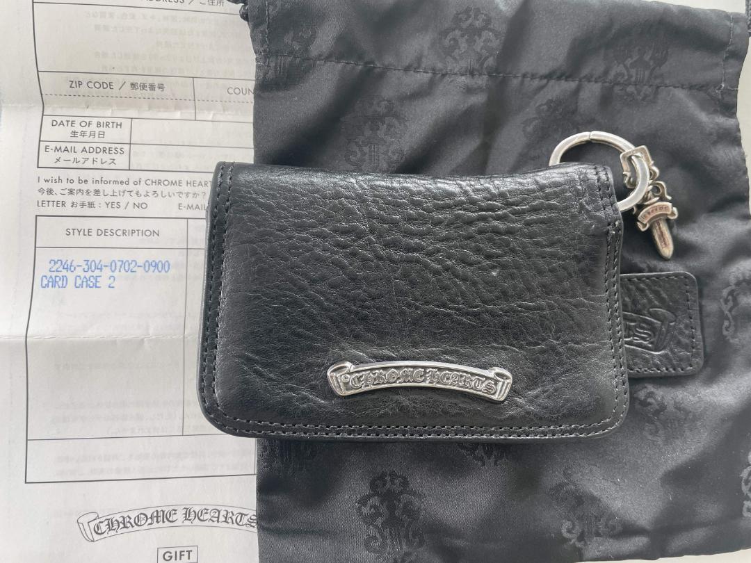 CARD CASE2 KEYRING☆CHROME HEARTS☆証明書付