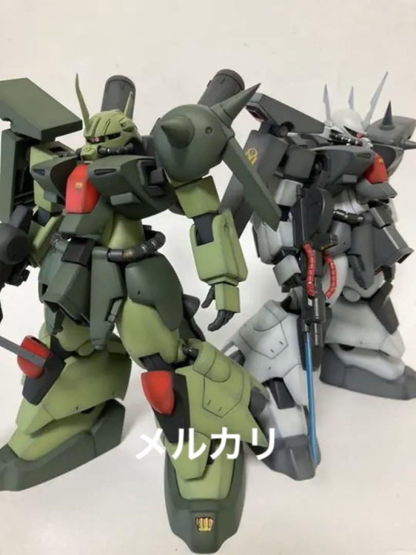 ガンプラ完成品 HGUCザクⅢ、ザクⅢ改