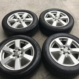 X-Trail 用アルミホイール付きノーマルタイヤ☆215/60/17☆