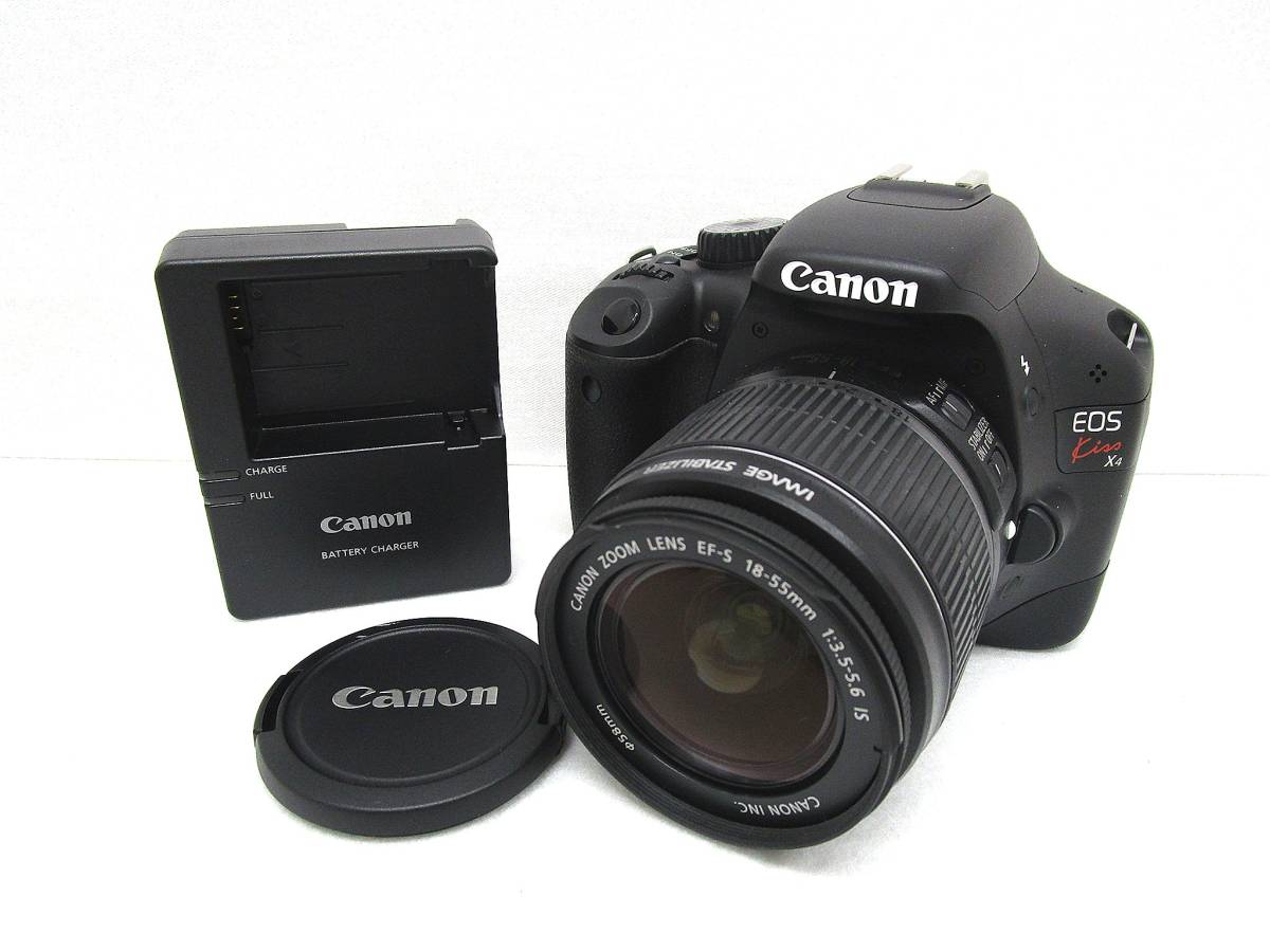 Canon EOS Kiss X4 ZOOM LENS EF-S 18-55mm 1:3.5-5.6 IS /中古カメラ・