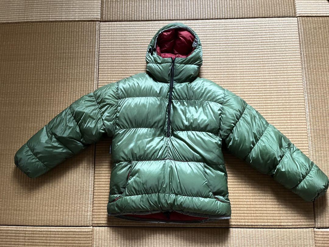 NUNATAK skaha parka ダウンジャケット きつかっ グリーンS ヌナタク