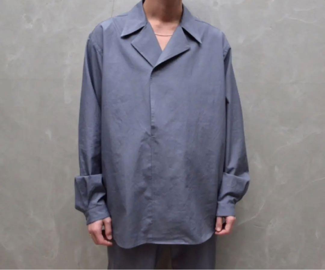 22SS WASHED FINX TWILL P/O SHIRTS 常田大希 5