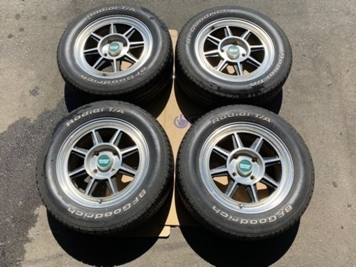 HAYASHI RACING 中古ホイール BF Goodrich 中古タイヤ 4本セット 売買されたオークション情報 落札价格 【au  payマーケット】の商品情報をアーカイブ公開