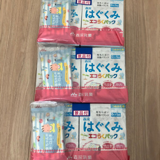 粉ミルク はぐくみ エコらくパック つめかえ用(400g2袋×6箱)