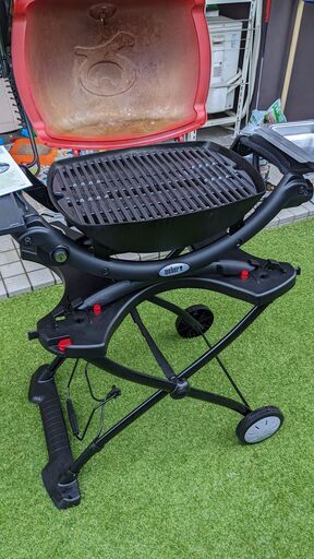 ウェーバー(Weber) ポータブル バーベキューガスグリル Q1250 BBQコンロ 4-6人用 セット