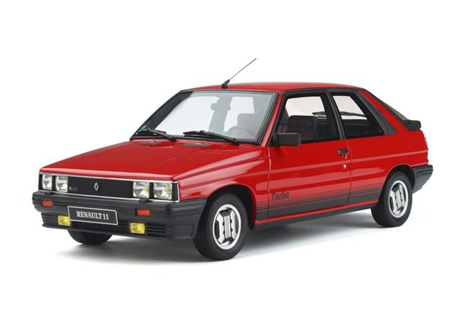 △最後1台！限定品！OTTO 1/18 ルノー Renault 親し 11 Turbo Rouge