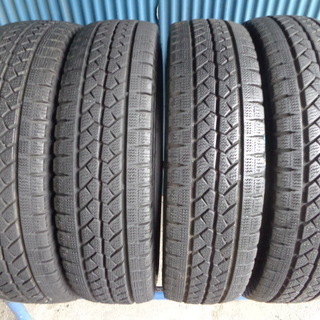 ブリヂストン BLIZZAK VL1 195/80R15 107/105L LT 4本 8分溝