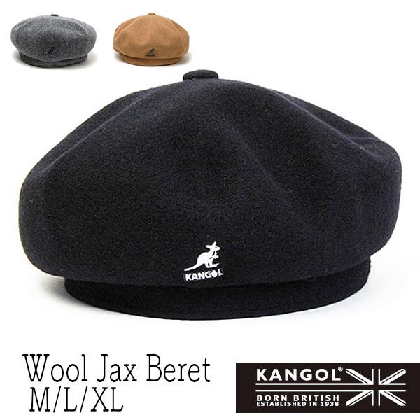 帽子 KANGOL(カンゴール) ウールベレー Wool Jax Beret メンズ レディース ユニセックス 秋冬 ベレー帽 大きいサイズの帽子アリ 24AW