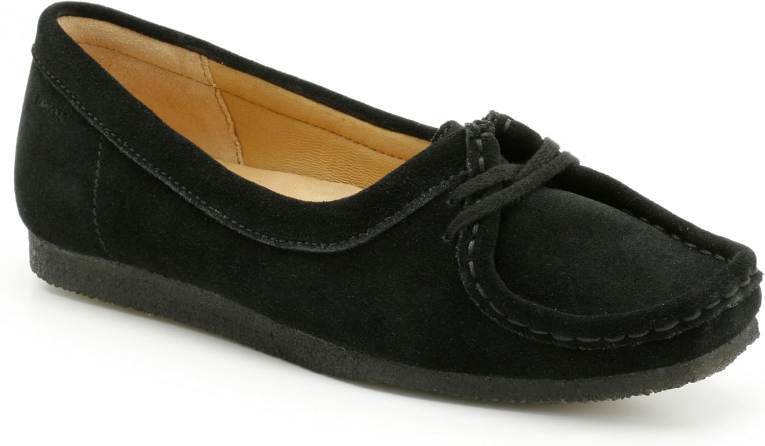 [クラークス] Clarks Wallabee Chic 20349554 Black Suede(Black Suede/UK5)