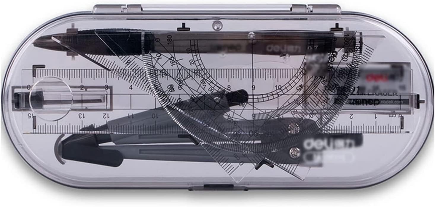 地図作成コンパス 数学コンパスセット 幾何学コンパスセット 建築家 エンジニア 学生 幾何学 精密ツール 円 描画ツール オフィスコ