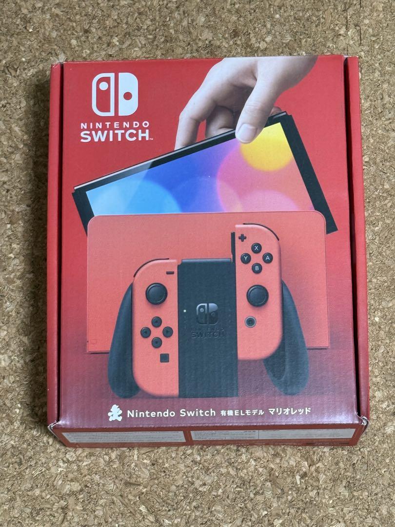 Nintendo Switch 有機ELモデル マリオレッド 美品