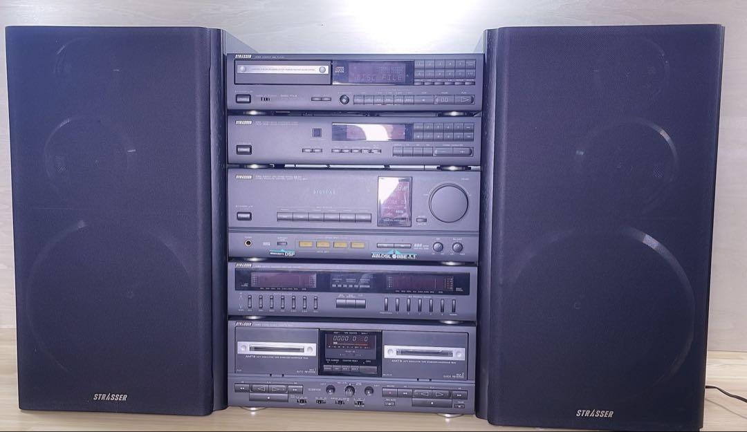 AIWA DS-F1 STEREO SYSTEM CD・ダブルカセットデッキ