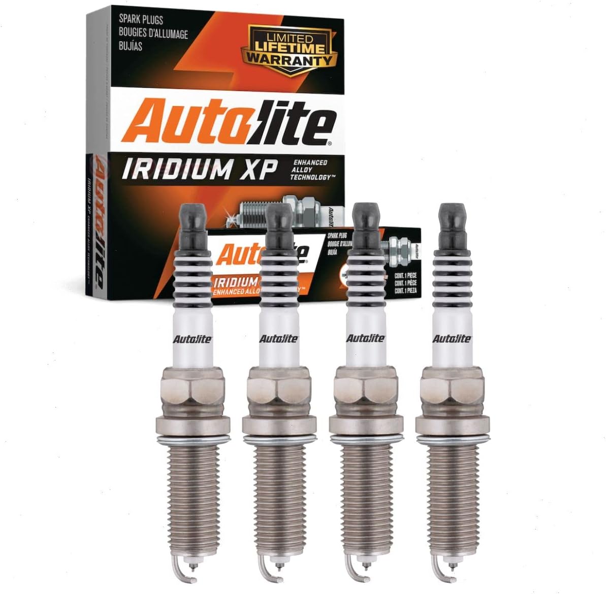 Autolite イリジウム XP スパークプラグ ヒュンダイアクセント 1.6L L4 2012-2019対応 4個