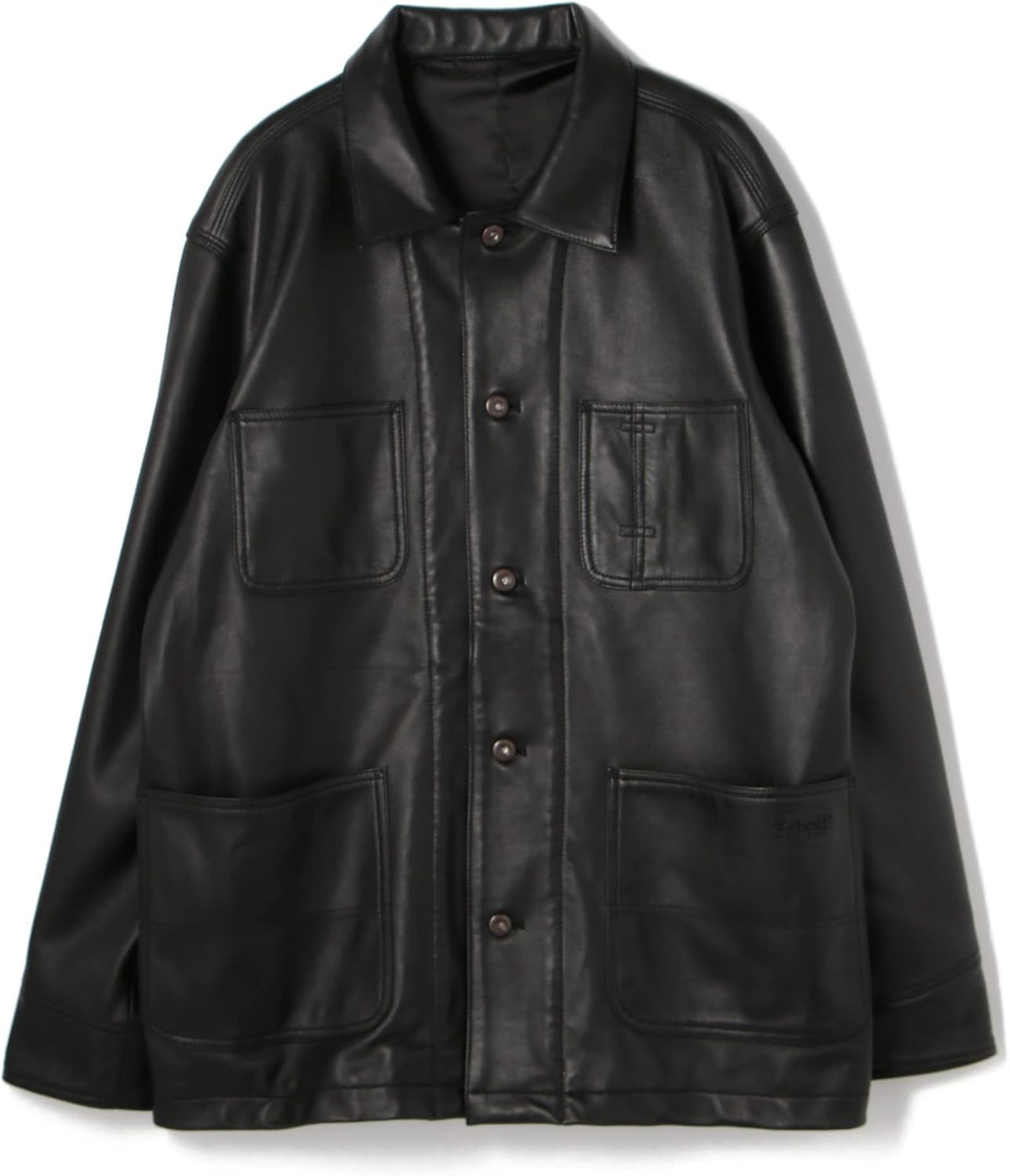 [Schott NYC] [ショット] LAMB LEATHER COVERALL JACKET/ラムレザー カバーオール ジャケッ