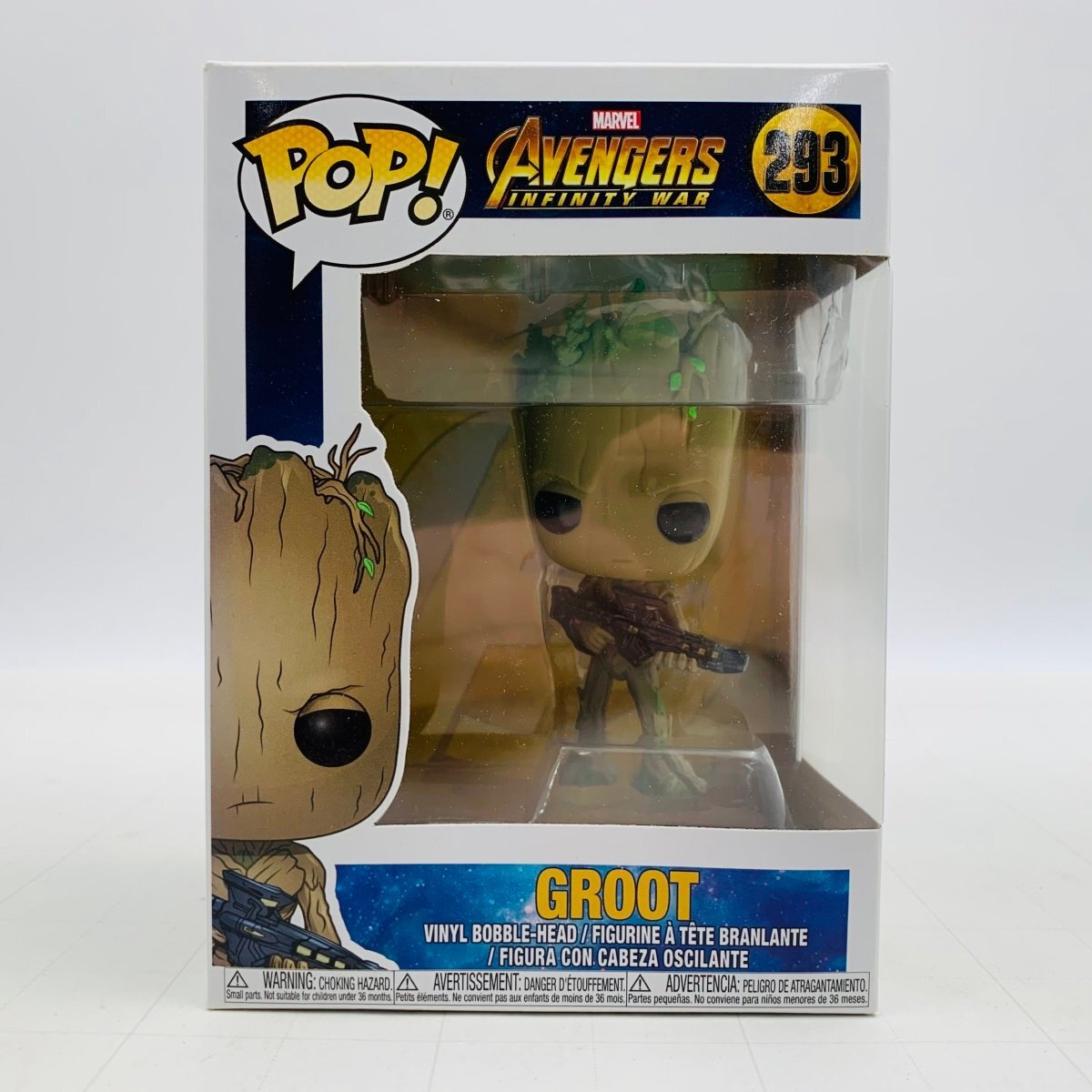 新品未開封 FUNKO POP! ファンコ 293 AVENGERS アベンジャーズ インフィニティ・ウォー GROOT グルート