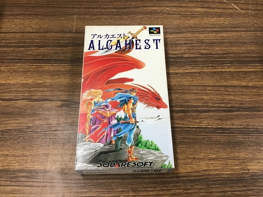 アルカエスト』1993年／スーパーファミコン - レトロゲームの