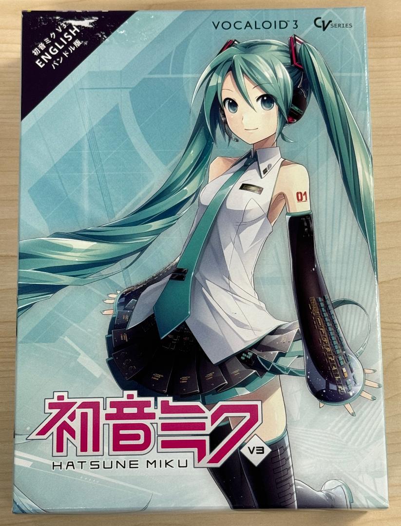 新品】初音ミク V3 ENGLISH バンドル版