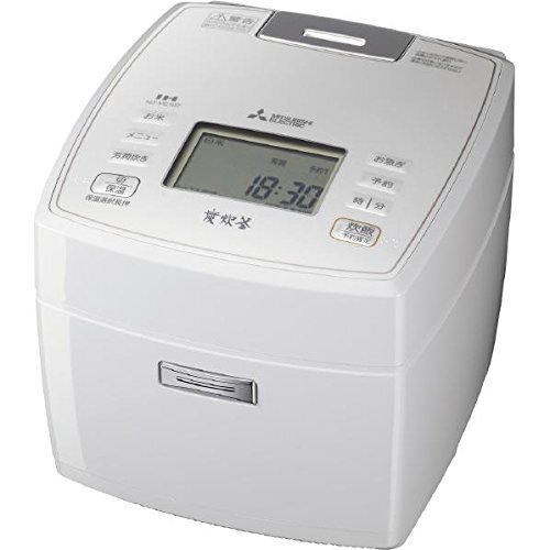 中古】三菱電機 IHジャー炊飯器 備長炭炭炊釜 5.5合炊き ピュア 中古】三菱電機 IHジャー炊飯器 備長炭炭炊釜 5.5合炊き ピュア