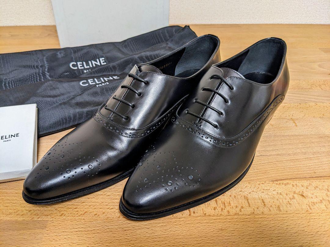 新品 CELINE JACNO 42 ジャクノ レザーシューズ エディスリマン