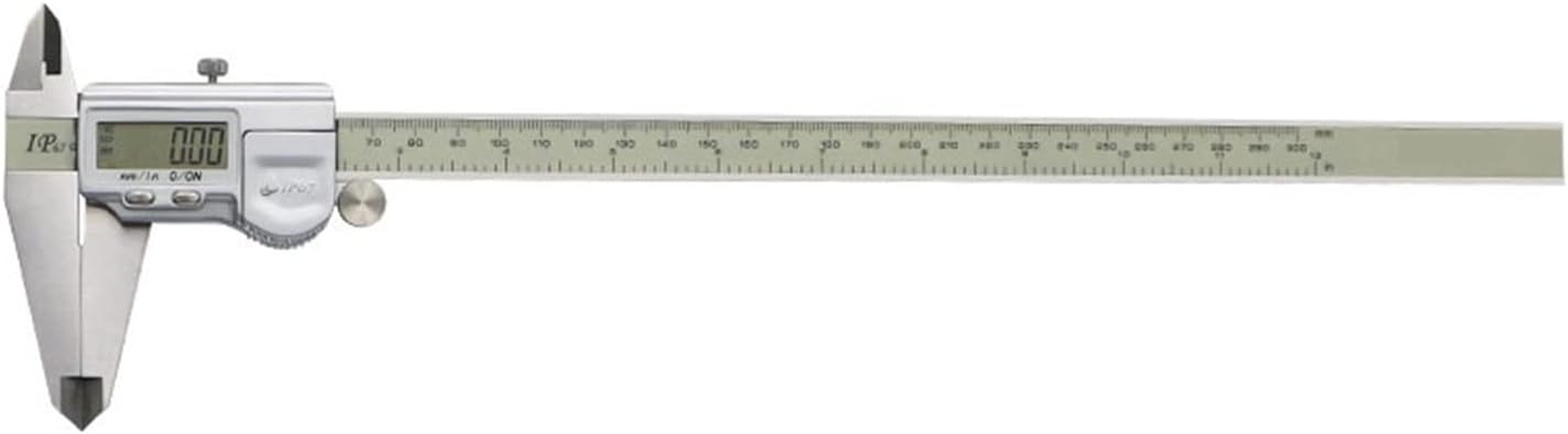 ノギス 0.01mm 300mm IP67防水デジタルキャリパーステンレス電子 