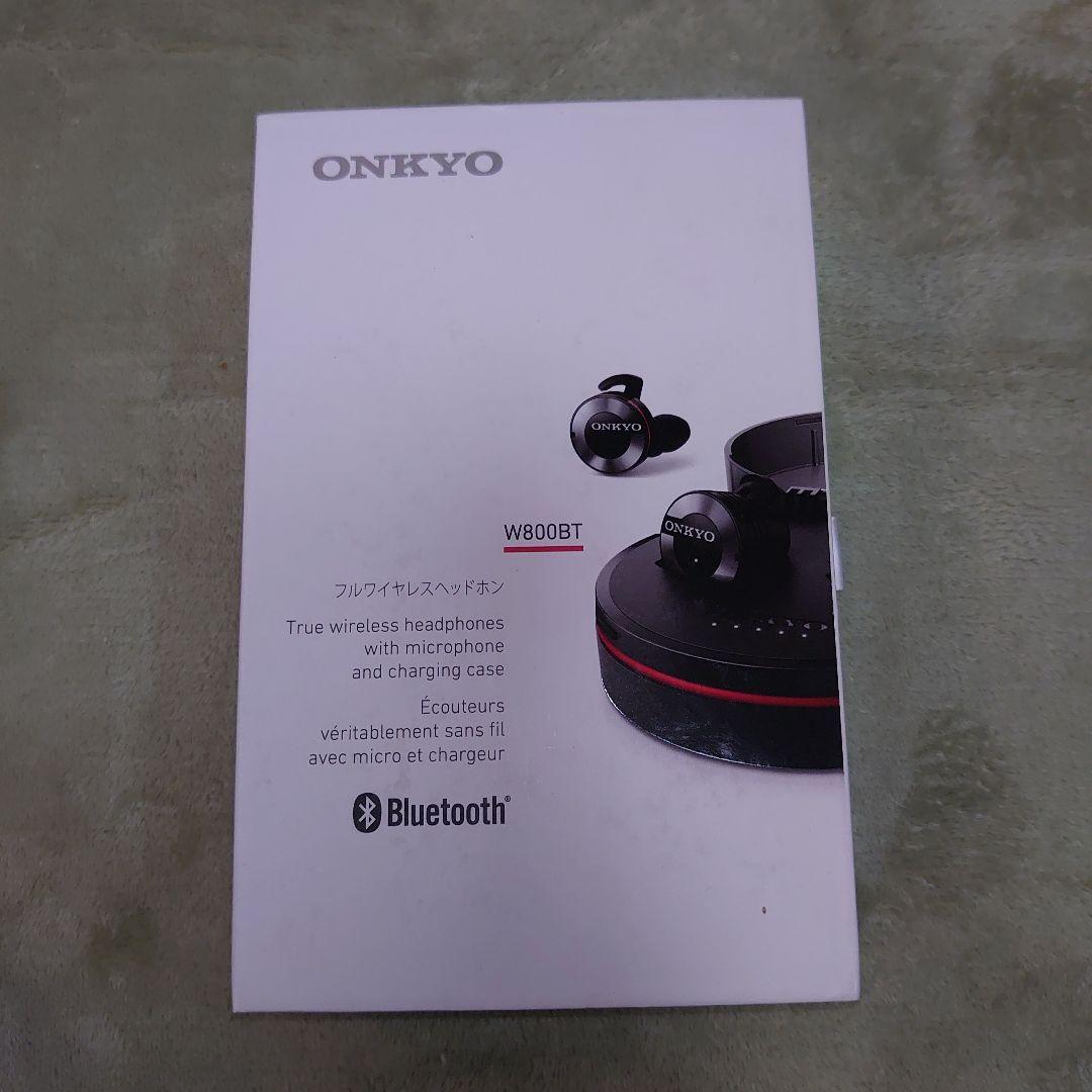 ☆新品未使用品☆ onkyo フルワイヤレスヘッドホン W800BT ☆新品未使用品☆ onkyo フルワイヤレスヘッドホン W800BT