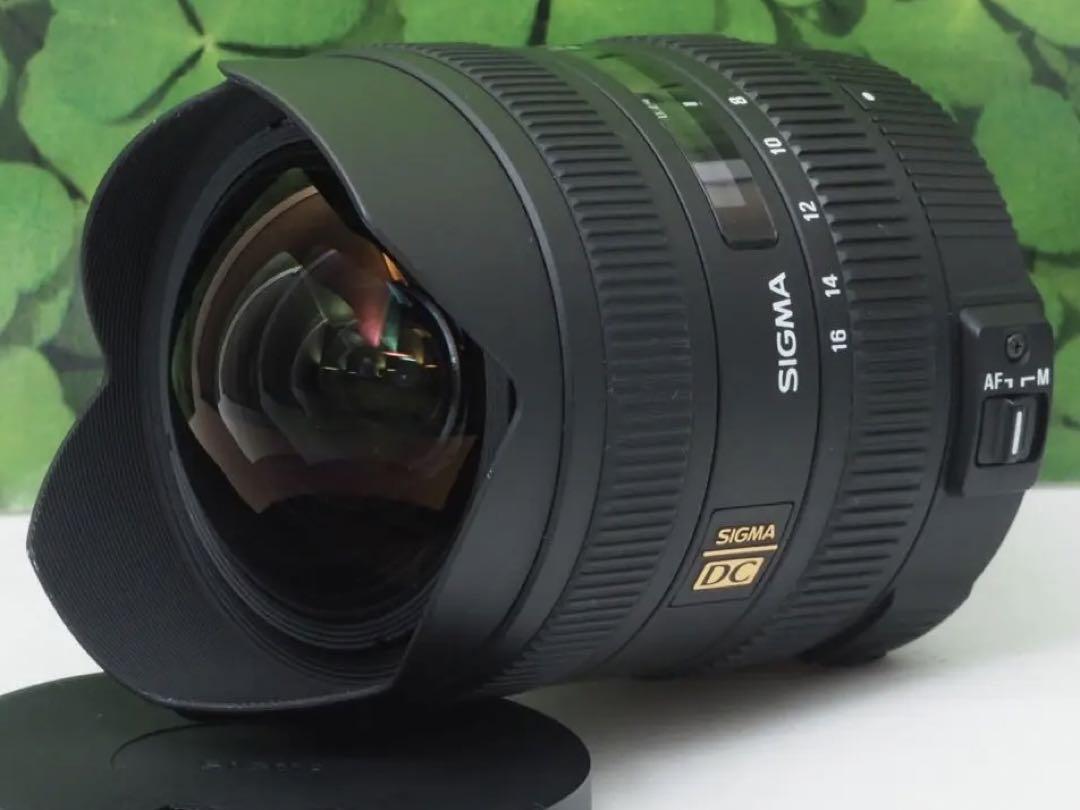 【2024春夏新作】 美品】シグマ8-16mm❤超広角レンズ❤プロ並みの写真も撮れる： レンズ(ズーム)